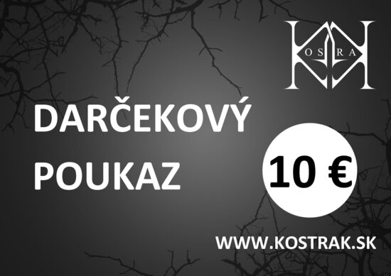 Darčekový poukaz 10 €